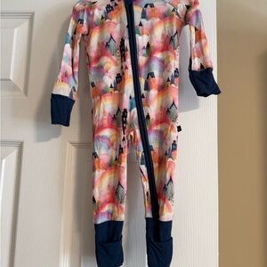 Rainbow Dreams Kids Footed Pajamas